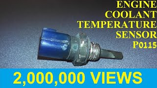 How to Test and Replace an Engine Coolant Temperature Sensor P0115  P0125 [upl. by Carmella]