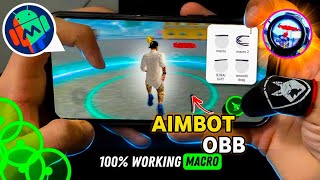 Free fire aimcontrol Apk ☠️ Macrodroid sensi  red button free fire 🔥 free fire headshot setting ⚙️ [upl. by Naj]