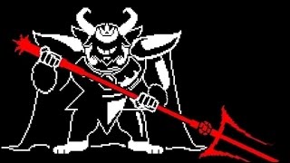 Undertale Pacifist Asgore Fight [upl. by Adaynek]