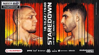 STAREDOWN NAIZA 68 FANIL RAFIKOV vs MOHAMMAD HEIBATI [upl. by Sewole]