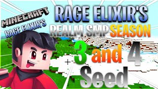 Rageelixirs Realm SMP Season 4 Seed  Rage Elixirs Realm SMP season 3 and 4 Seed RageElixir [upl. by Siroled]