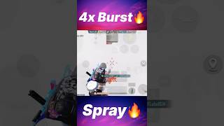 4X BURST🔥 pubgmobile bgmi bestsolovssquadplayerinbgmi [upl. by Daiz]