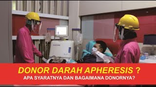 DONOR APHERESIS APA SYARAYNYA amp BAGAIAMAN DONORNYA [upl. by Nirat]