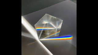 Prism  light spectrum refraction  rainbow [upl. by Oirotciv]