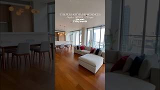 THE SUKHOTHAI RESIDENCES DUPLEX 3BR FOR RENT [upl. by Ahsilek]