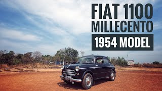 Fiat 1100 millecent1954 Model Petrol Engine Old car  66 Years Old vintage car ഇതാണ്‌ കാർ [upl. by Lletnahs]