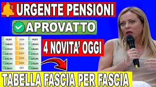 PENSIONI NOVEMBRE👉 4 NOVITÀ  BONUS 375€ ✅ VEDERE COME RICEVERE [upl. by Ademordna]