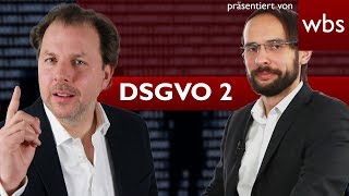 DSGVO Was muss in die neue Datenschutzerklärung  Rechtsanwalt Christian Solmecke [upl. by Verbenia]