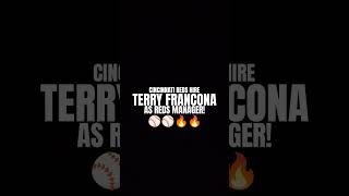 Cincinnati Reds HIRE Terry Francona As Reds Manager⚾🔥gabrielpaganBASEBALL [upl. by Nevs]