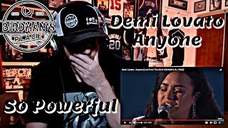 DEMI LOVATO quotANYONEquot  REACTION VIDEO  SINGER REACTS [upl. by Pitchford268]