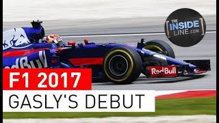 F1 NEWS 2017  TORO ROSSO GASLY’S DEBUT THE INSIDE LINE TV SHOW [upl. by Aderf]