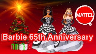 Barbies 65th BLUE SAPPHIRE Anniversary 2 GORGEOUS Collectors Dolls [upl. by Wrigley]