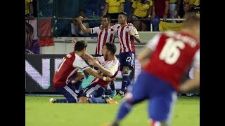 Colombia 1 vs Paraguay 2  Emocionante relato de Bruno Pont hasta las lágrimas  730 AM [upl. by Abroms]