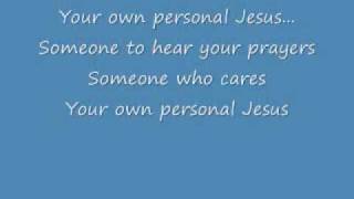 Marilyn Manson Personal Jesus w lyrics [upl. by Armstrong]