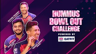 The EatFit Hummus Bowl Out Challenge ft rajasthanroyals [upl. by Ytsirk]