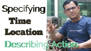 Functions Specifying Time Location  Describing Action  English Grammar in Gujarati  Std 10 [upl. by Eesdnil]