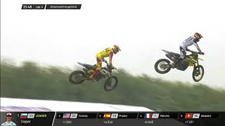 LCoenen vs Roczen Race 1 MXGPMX2  2024 Monster Energy FIM MXoN [upl. by Thaddaus]