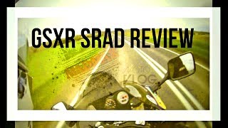 Suzuki GSXR SRAD 600cc Review  Motorbike Ride and Review Video Gixxer SRAD [upl. by Sielen517]