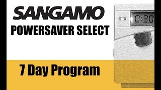 Sangamo Powersaver Select PSS  7 Day Programming Example [upl. by Stacia]