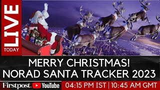 LIVE  Merry Christmas Follow Santa’s Magical Flight Around the World [upl. by Denae]