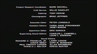 Back To The Future Part 2 1989 End Credits Starz Comedy 2024 [upl. by Couture]