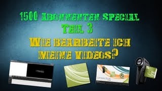 1500 AboSpecial  Teil3  Wie bearbeite ich meine Videos FullHDCamtasia Studio7 [upl. by Lledal564]