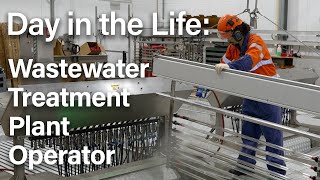 Day in the Life of a Wastewater Treatment Plant Operator [upl. by Riesman]