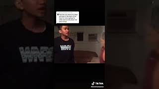 Bretman rock slaps Princess Mae while making a video😅bretmanrock princessmae jokes [upl. by Lodie]