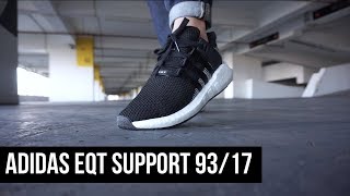 THE SNKRS  ADIDAS EQT SUPPORT 9317 REVIEW Bahasa Indonesia [upl. by Enutrof]