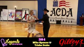 Meet Legends Dance Competitors Mike Spencer amp Trisha Drake performing at GILLEYSPOPUPcom 1292022 [upl. by Halueb]