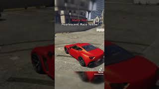 TOP 5 BEST COLORS  GTA 5 ONLINE  PART 1 [upl. by Zizaludba814]