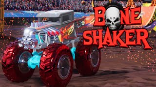 BONE SHAKER Gameplay in Hot Wheels Monster Trucks Stunt Mayhem [upl. by Wileen768]