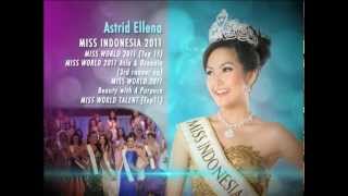 Miss Indonesia 2013 Hall Of Fame [upl. by Nnayd]