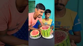 One of the twin brother cheated on the other brothers with watermelon 😂🤣 shorts comedy funny [upl. by Kaliope709]