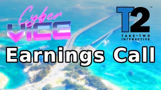 GTA VI TakeTwo Earnings Call Summary [upl. by Ilellan]