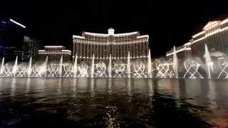 Bellagio Fountain Show quotTime to Say Goodbyequot Sarah Brightman featuring Andrea Bocelli [upl. by Kallick]