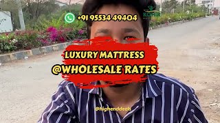 BEST MATTRESS OF INDIA KOHIR MATTRESS [upl. by Pierette610]