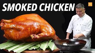 How to Make TeaSmoked Whole Chicken l 茶熏鸡 l 烟熏鸡 [upl. by Torey960]