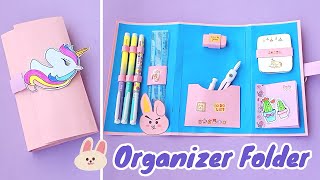 DIY FOLDER ORGANIZER  BACK TO SCHOOL  Crafts DIY  how to make folder organizer  Diy organizer [upl. by Ynohtnaluap]