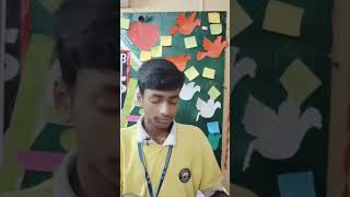 Aaj Nahi to Kal Hoga  Satyam Raj  D M MEMORIAL PUBLIC SCHOOL recitation [upl. by Pincas]