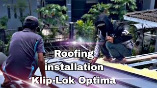 Roof installation KlipLok Optima [upl. by Topliffe]