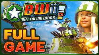 Battalion Wars 2 FULL GAME Longplay Wii [upl. by Aihsit942]