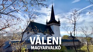 Beautiful Gothic Church in Văleni  Magyarvalkó Cluj County Transylvania [upl. by Ellerred]