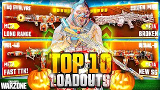 TOP 10 BROKEN META Loadouts in Warzone [upl. by Cooke593]