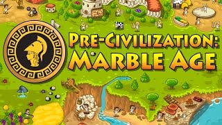 PreCivilization Marble Age Sparta first 30 turns on hard difficulty [upl. by Keiryt860]