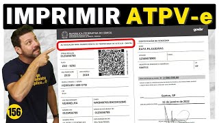 Como BAIXAR ATPV ou BAIXAR E IMPRIMIR o CRV DIGITAL para VENDER O VEÍCULO  📺 156 [upl. by Trevah]