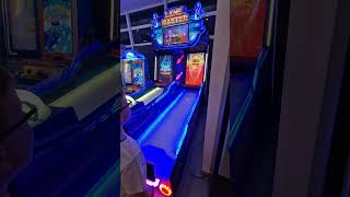 LANE MASTER Golden Pin Stage FINALLY Arcade Game In Spain with [upl. by Adar]