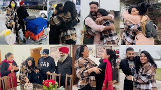 SURPRISE VISIT TO INDIA AFTER CANADA PR  EMOTIONAL MOMENT  INDER amp KIRAT [upl. by Bove]