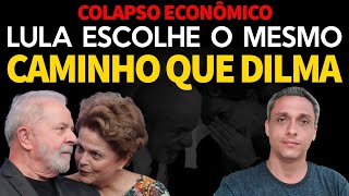 LULA se vê encurralado  Escolheu o mesmo caminho que DILMA  Colapso Econômico [upl. by Kurr]