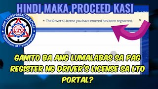 The Drivers License You Have Entered Has Been Registered  Professional Drivers License  Non Prof [upl. by Andria]